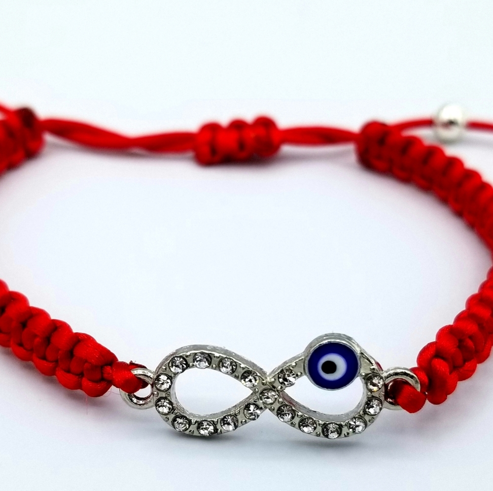 Womens Evil Eye Infiniti Braclet